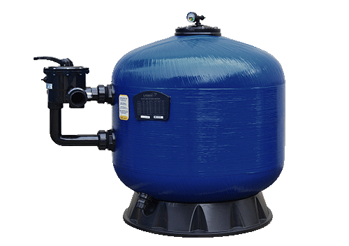 侧出式玻璃纤维石英砂过滤器