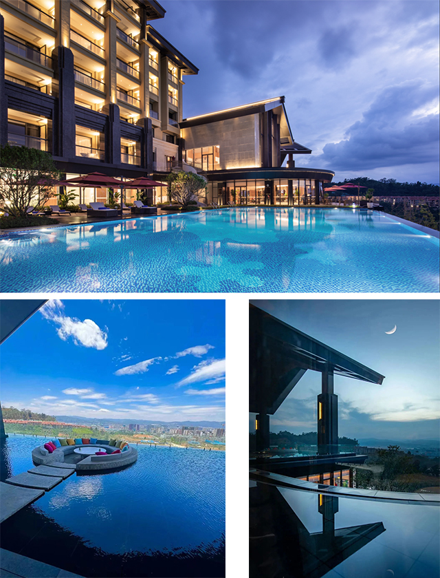 云南玉溪铂尔曼酒店泳池 云南玉溪铂尔曼酒店泳池