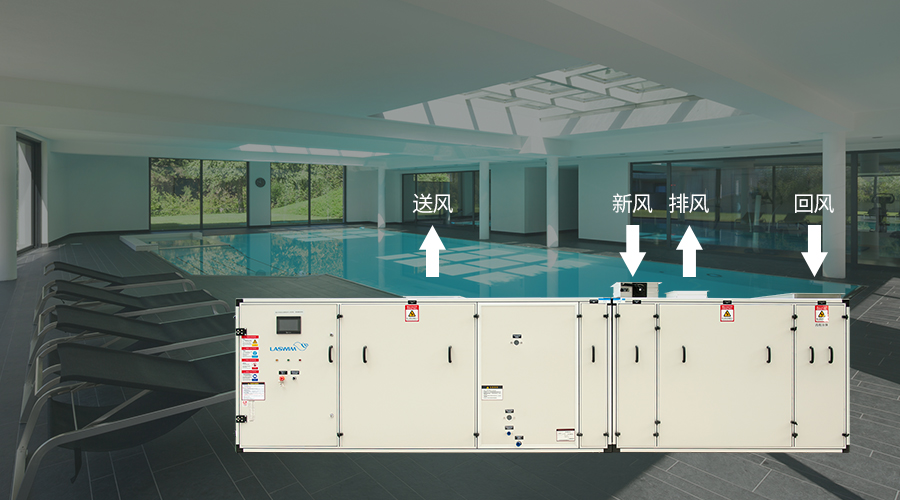 室内泳池多功能除湿热泵 室内泳池多功能除湿热泵